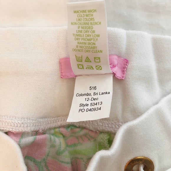 Lilly Pulitzer Multi Chin Chin Linen Beach Pant - Picture 6 of 8